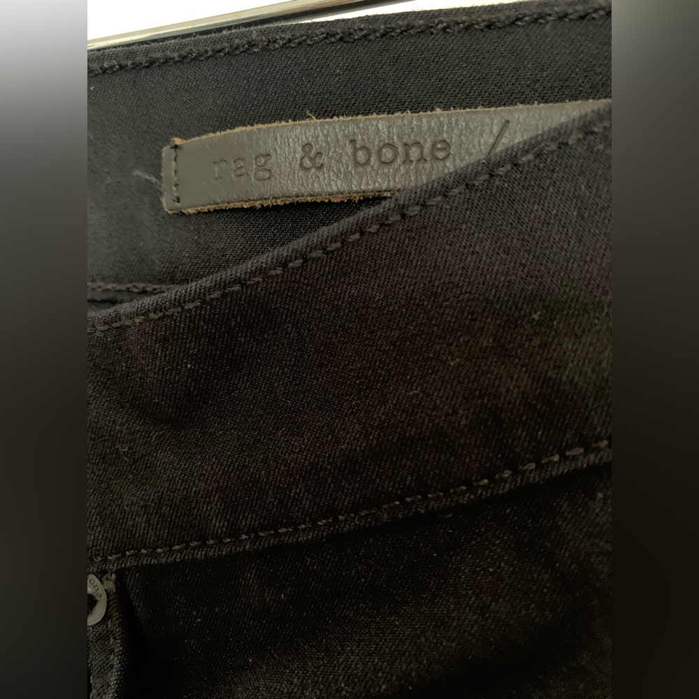 $220 NEW Rag & Bone Slim Skinny Low Rise Jeans Pants Sz 25 Equestrian leggings - Picture 8 of 14